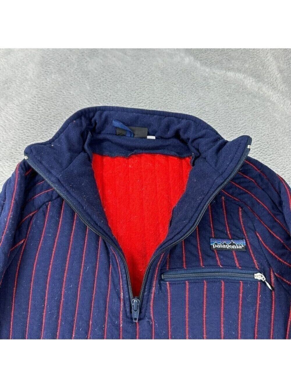 Vintage Patagonia Women's Size Small Quilted Pullover Quarter Zip Style 40400 - Picture 3 of 15